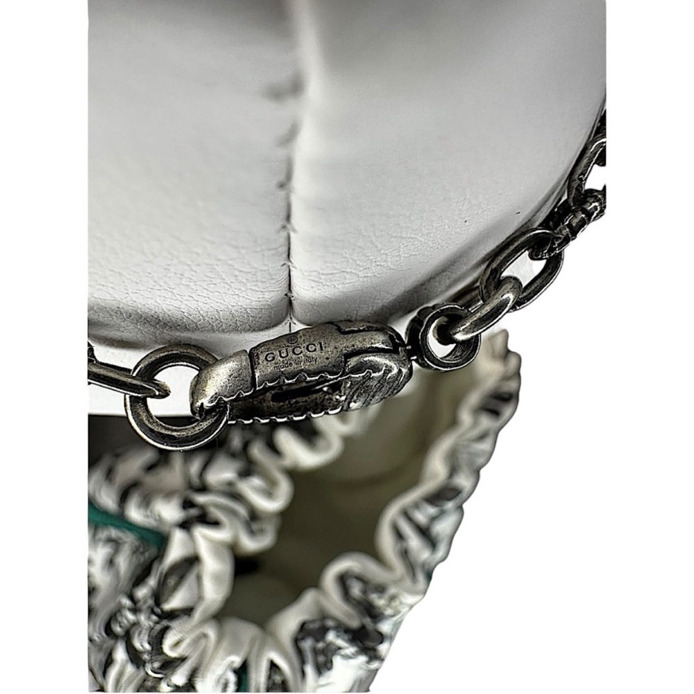 Gucci Interlocking GG Rope Sterling Silver Necklace Full Inclusion (NWOT) - Picture 7 of 10